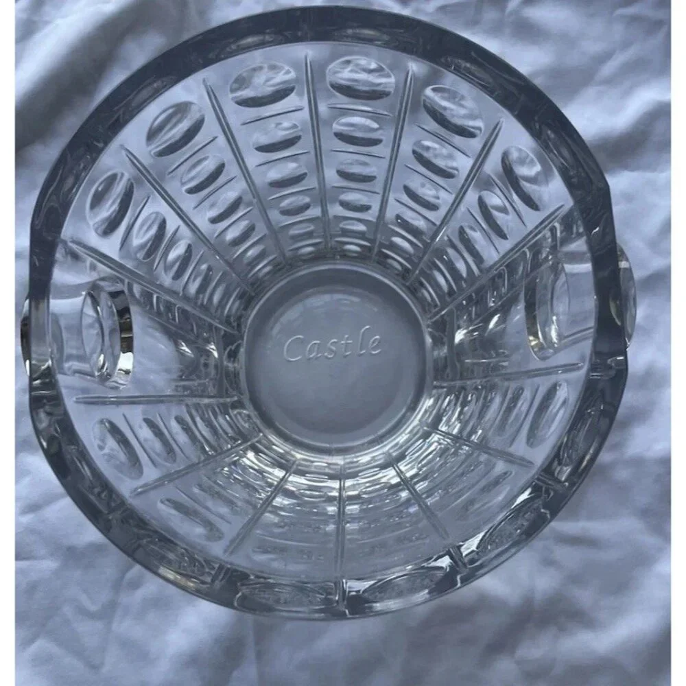Baccarat Equinoxe Crystal Champagne Bucket Made in France Quality Heavy Duty
